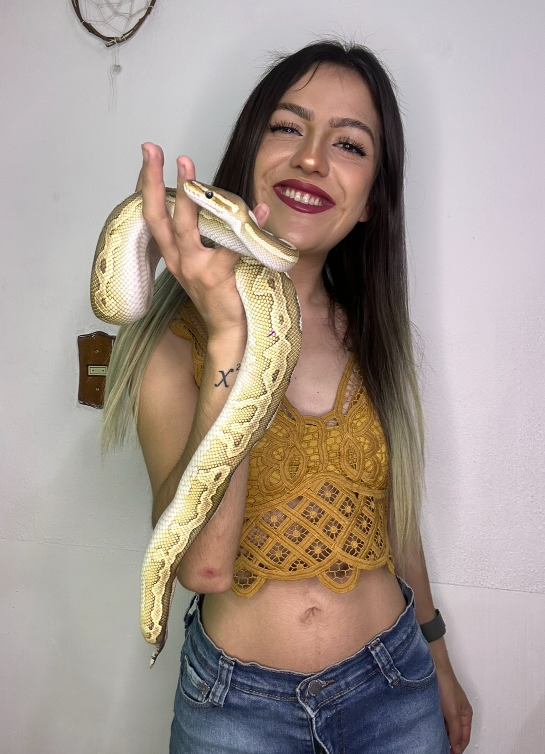 Dulce Díaz con Canelo