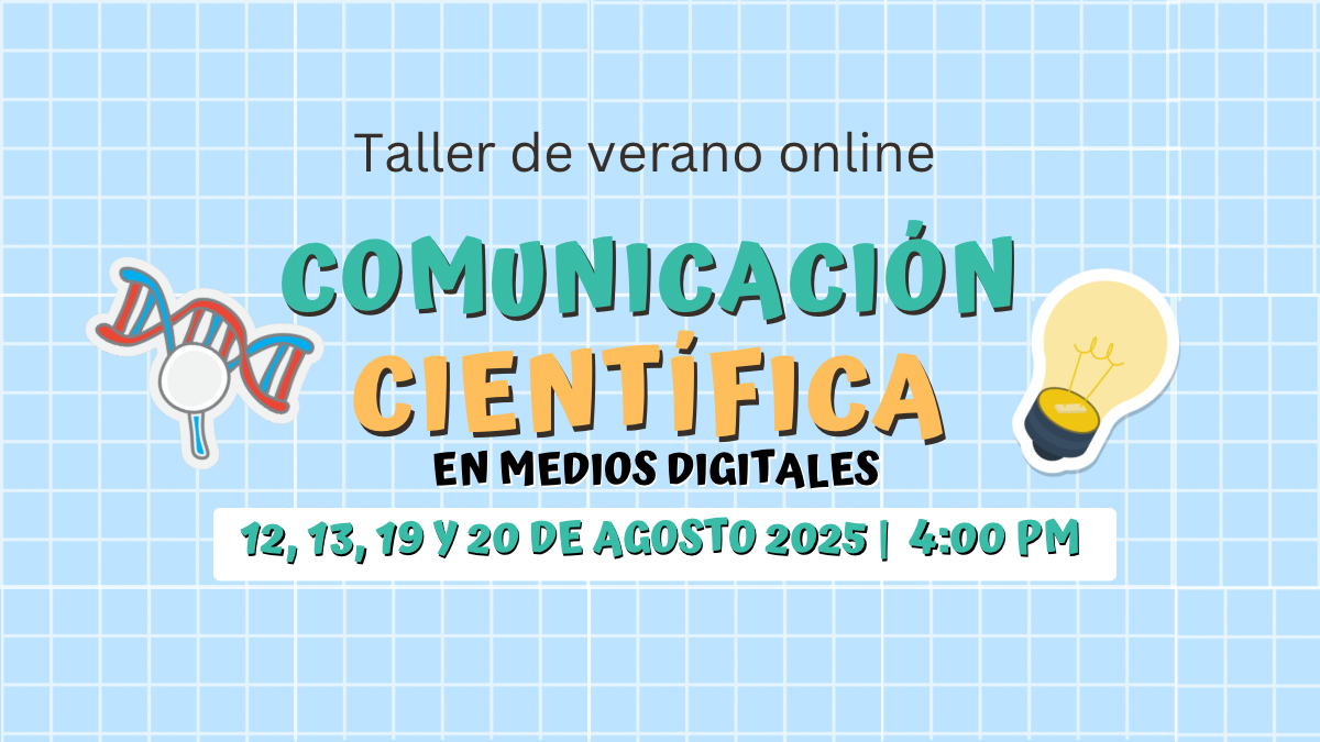 Taller divulgación científica en línea
