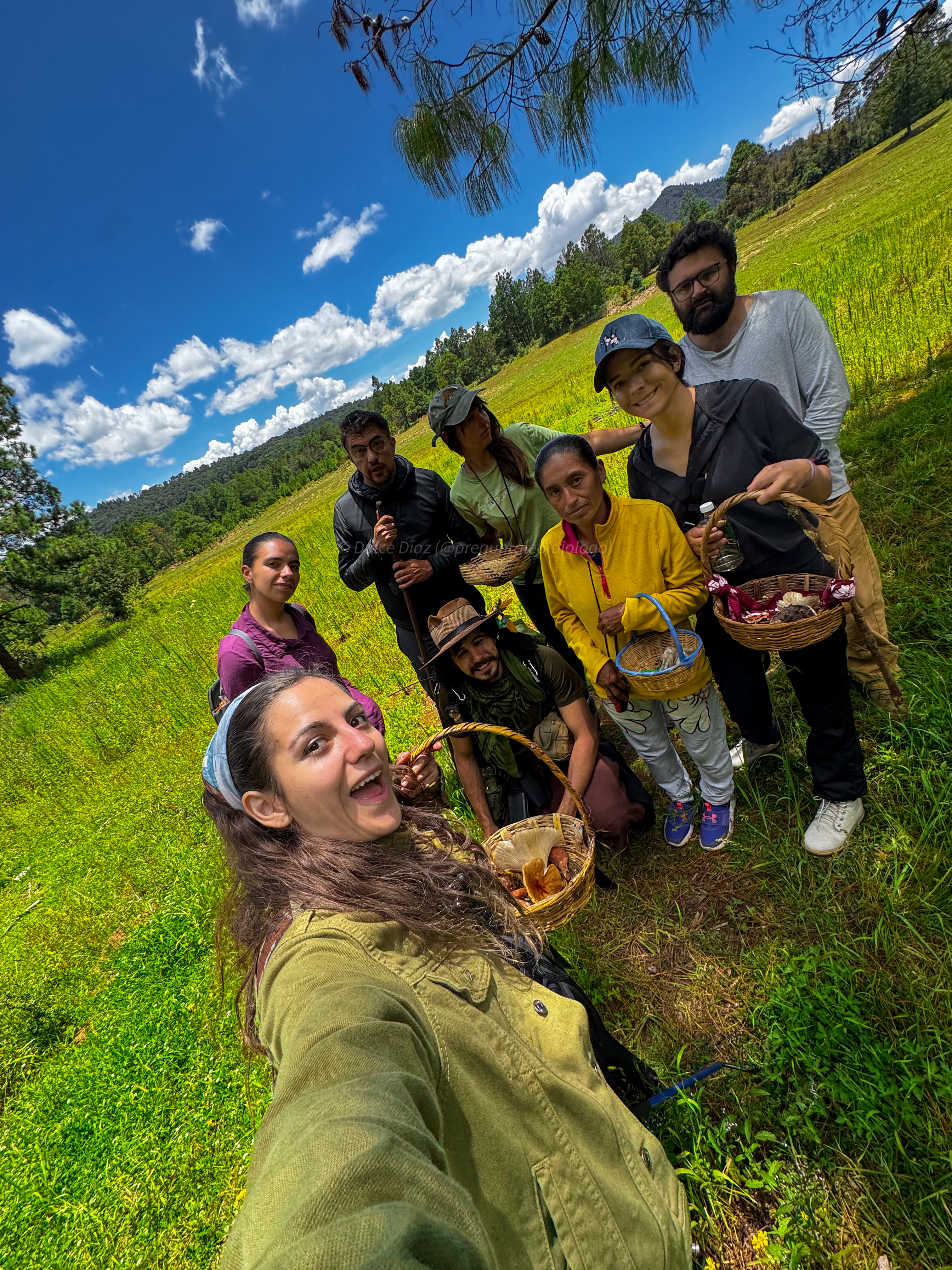 Expedición Mineral del Chico - Tres Cañadas- Omitlan, Al monte hike. 
