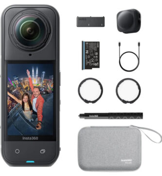 Insta360 X5 Essentials Bundle | Cámara de acción 360° para divulgación y naturaleza