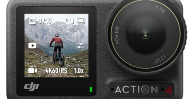 DJI Osmo Action 4 — Cámara de acción para trabajo de campo y divulgación en baja luz
