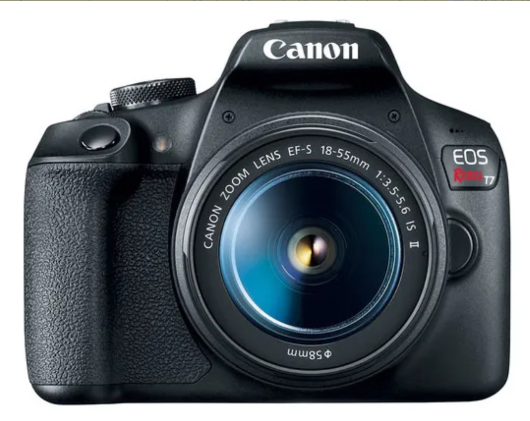 Canon EOS Rebel T7 18–55mm III — Cámara DSLR versátil para iniciarse en fotografía de naturaleza