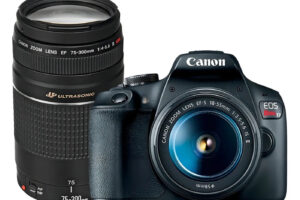 Canon EOS Rebel T7 18–55mm III — Cámara DSLR versátil para iniciarse en fotografía de naturaleza