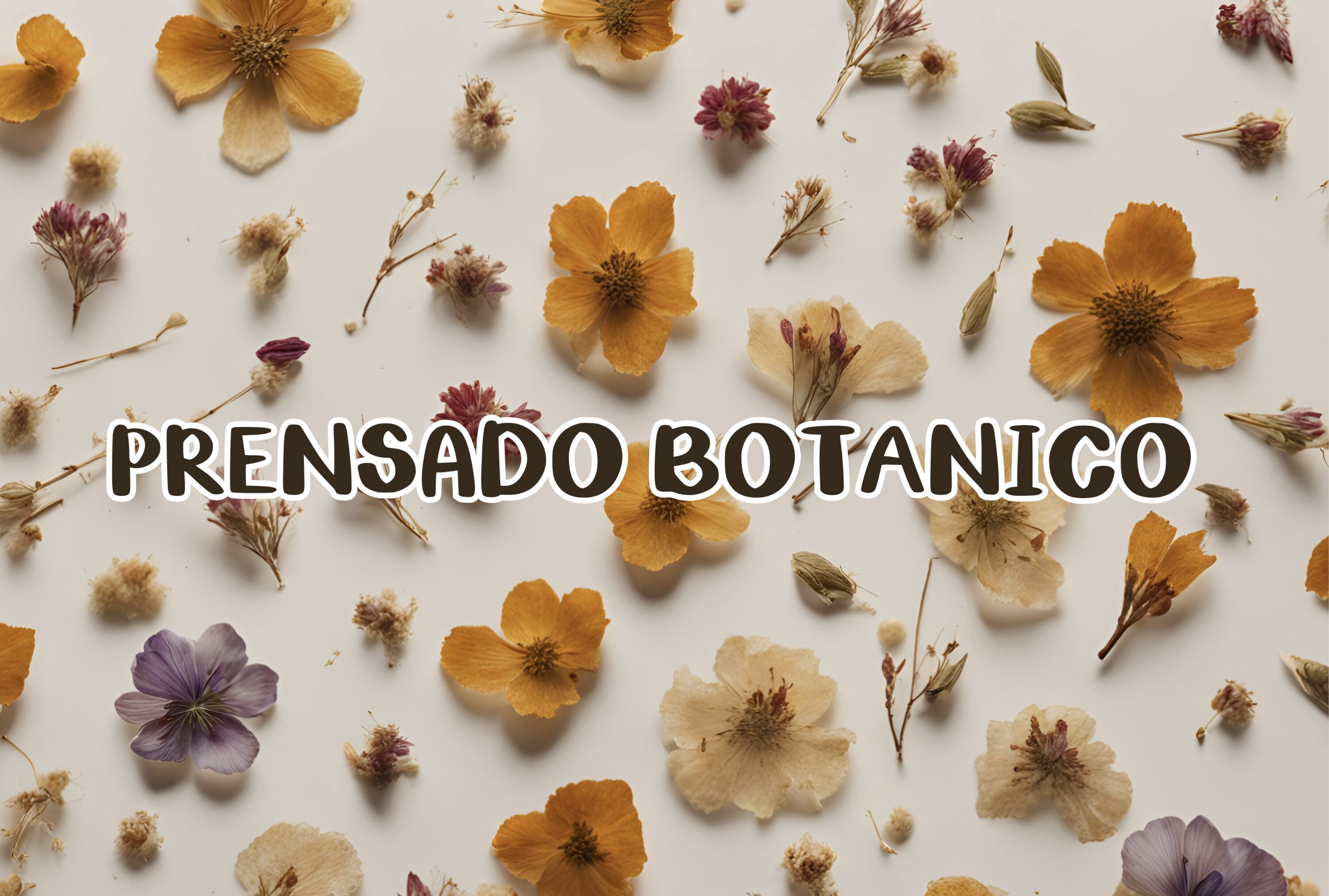 PRENSADO BOTÁNICO TALLER